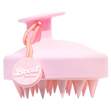 Load image into Gallery viewer, Pink Detangler Brush + Scalp Massager | Boost Brush