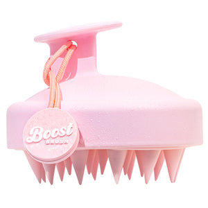 Pink Detangler Brush + Scalp Massager | Boost Brush